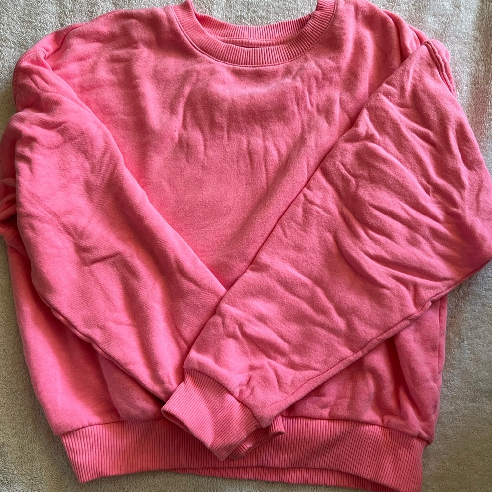 Pink American Eagle Crew